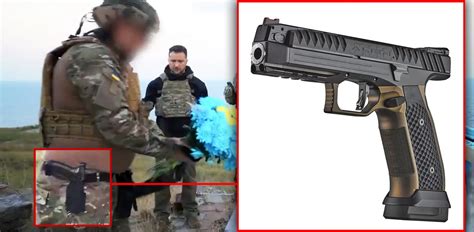 Super ‘Gucci’ Alien Pistol In Use With Zelensky 